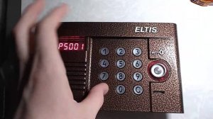 Домофон Eltis DP400-TD16. Установка номера консьержа.