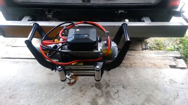 Установка и подключение лебедки Электрик Винч смотреть онлайн
