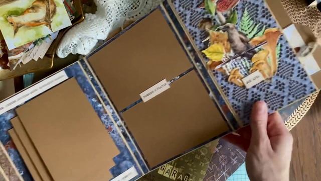 Осенняя фотопапка. Скрапбукинг. смотреть онлайн