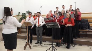 Рождественский псалом.Церковь Эммануил. г. Измаил. 25 12 2019,