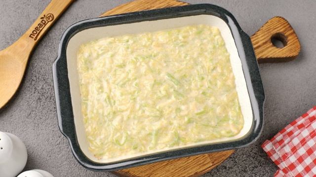 Запеканка из кабачков и помидоров с сыром в духовке