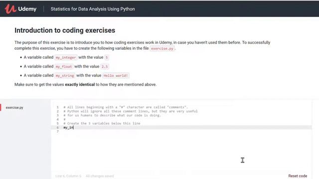 Udemy Python Coding Exercises