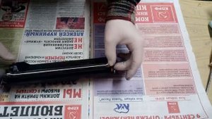 Очистка картриджа принтера самсунг ML2165.(часть2)