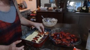 Шале и розы в горах Италии. Сливовый пирог с компотом и розы,розы, розы....