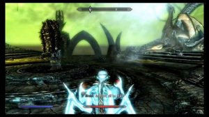 Skyrim - Vampire Lord vs Miraak (Stream Highlight)