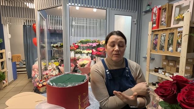 🌷 Будни флориста | Сердце из красных роз на 14 февраля | Свадебный букет из сухоцветов | Холодильни