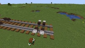 Minecraft | Постройки | Поезд в майнкрафт но без модов ! | Таймлапс - гайд