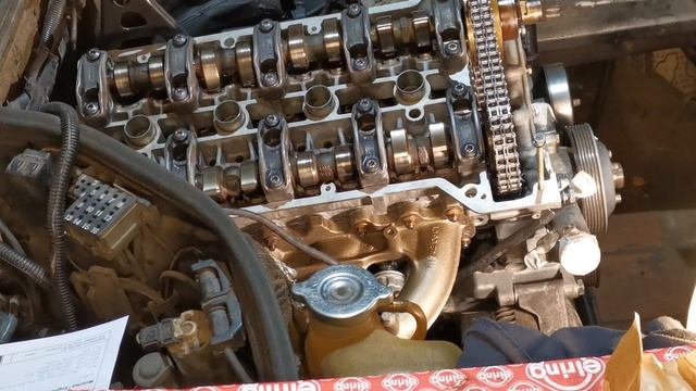 Натяжитель цепи м111 мотора, Mercedes-Benz W124. смотреть онлайн