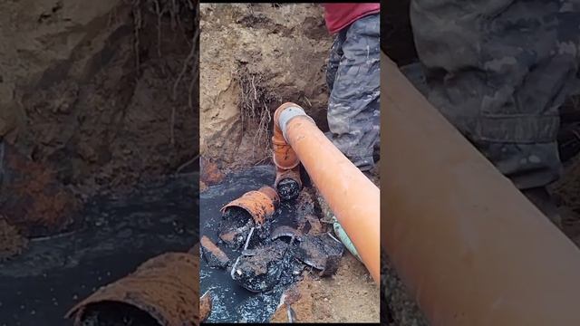 Замена труб канализации смотреть онлайн