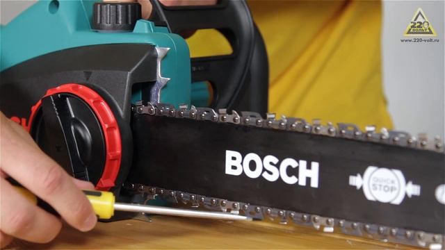 Обзор Пила цепная BOSCH AKE 35-19 S смотреть онлайн