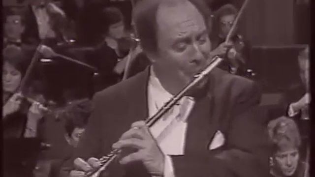 Haydn, Violin(Flute) Concerto in C major - II. Adagio in F major. Flautista Jean Pierre Rampal смотреть онлайн