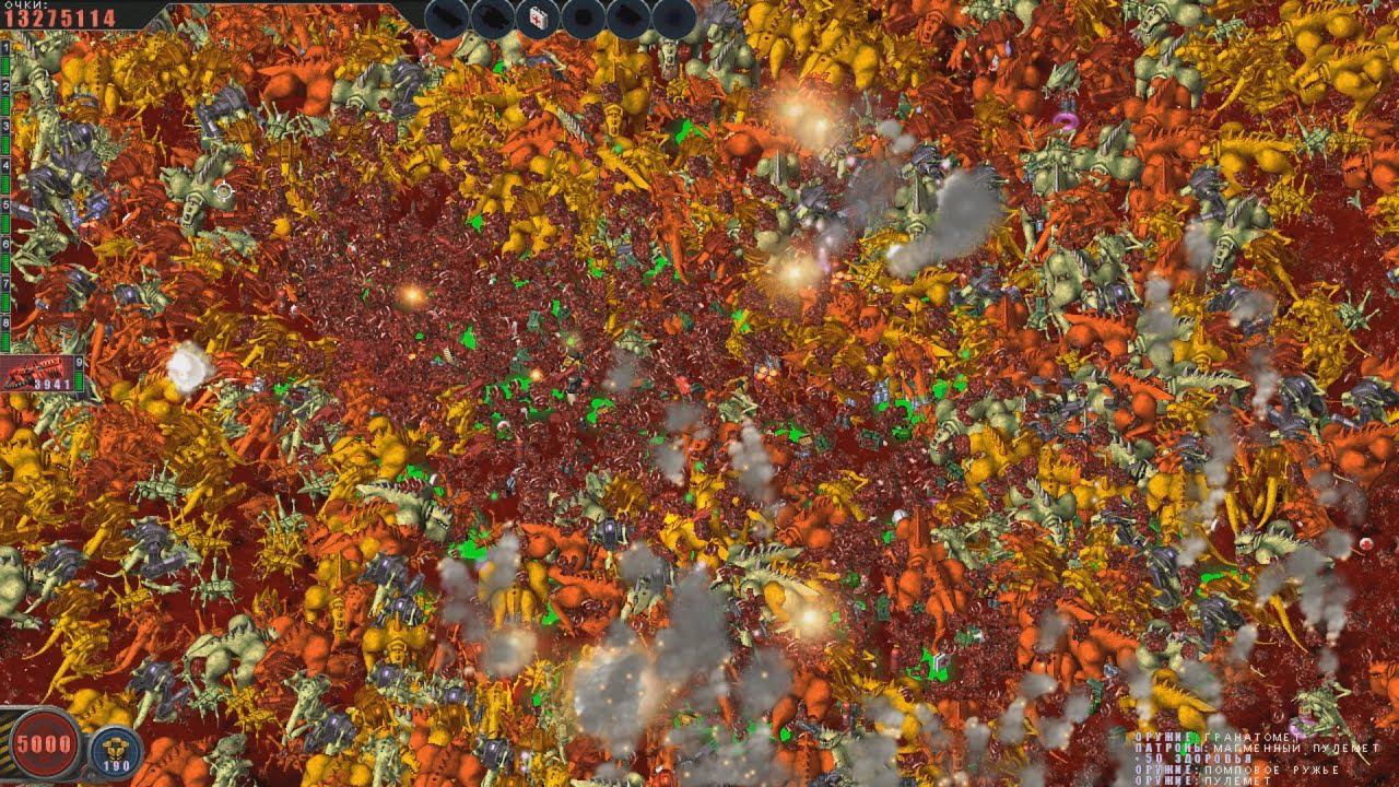 Alien Shooter: Жестокое выживание мод от max007_10 Прохождение с  читами смотреть онлайн