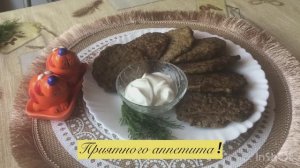 Нежнейшие печеночные оладьи