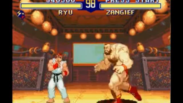 Street Fighter Alpha 2 Ryu Playthrough смотреть онлайн