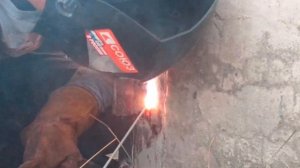 Гаражные ворота из профильного квадрата