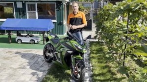 Электромотоцикл Kawasaki. 4 года, 11000 пробега. Что с ним?