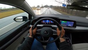 2022 Volkswagen Golf 1.0 eTSI | mild hybrid | POV test drvie