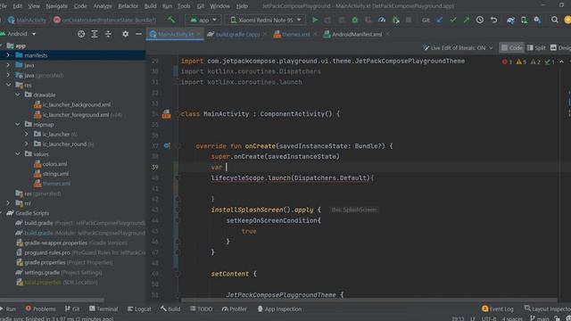 Splash Screen API | Android Jetpack Compose #18