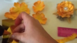 посмотрите!!! это очень красиво. осенние цветы из фоамирана foamiran jewelry