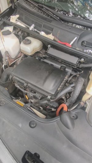 Prius 20 стучит ДВС