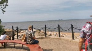 Парк и пляж "Дубки" в Сестрорецке. Оазис курорта.