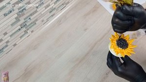 торт с ПОДСОЛНУХАМИ. Как сделать ПОДСОЛНУХИ из белково-заварного крема. Мужской торт. SUNFLOWER CAK