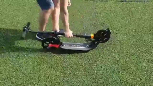 kick scooter - система складывания самоката смотреть онлайн