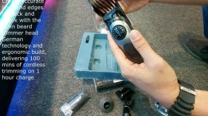Unboxing Braun Beard trimmer BT7240 with Precision Dial