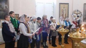 "Яркая звёздочка на небе горит" (детская песня о Рождестве Христовом)