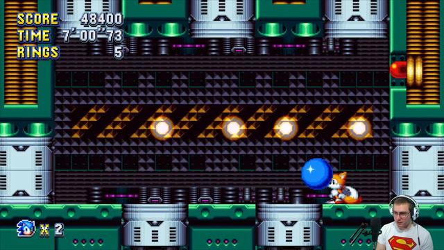 SONIC MANIA (СОНИК МАНИЯ) ПОЛНОЕ ПРОХОЖДЕНИЕ!!ЧАСТЬ 9-ЭТАП: METALLIC MADNESS!!!