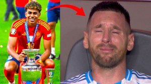 THE REAL REASON WHY LIONEL MESSI CRIED ON THE BENCH and LAMINE YAMAL' NEW RECORD at EURO!