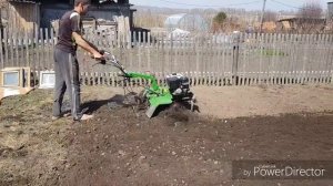 Фрезерование мотоблоком Аврора 1400 мультишифт