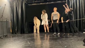 Постановка танца с канатом/ веревкой. Проект «Это будет всего лишь шесть слов»