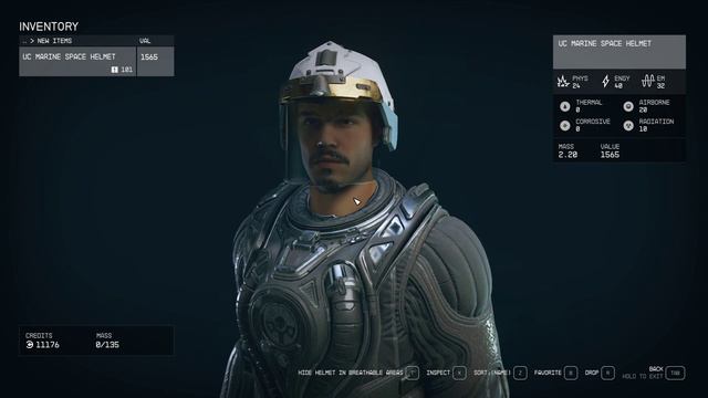 Starfield UC Marine Space Helmet Console Command Cheat Code смотреть онлайн