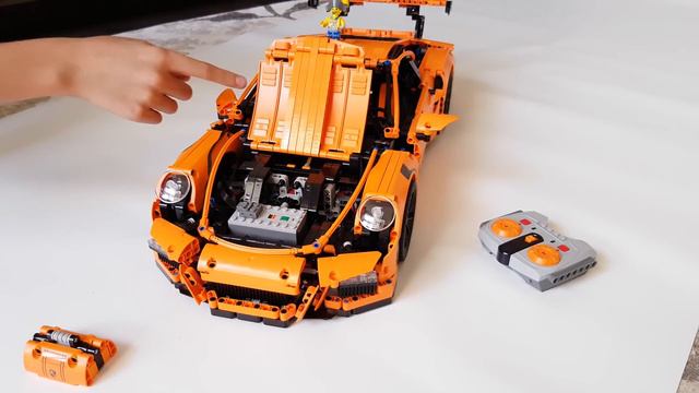 Lego Technic Porsche 911 GT3 RS & Mercedes-Benz Arocs 42056 Friends MOD#3 4k смотреть онлайн