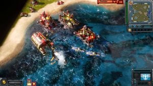 АНАРХИЯ В RED ALERT 3: Очень странное FFA с СССР и Японией