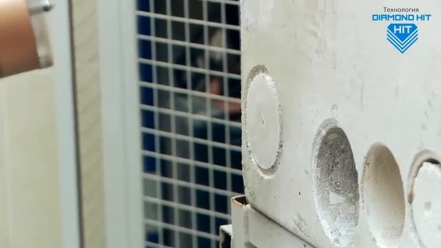 EIBENSTOCK ESD 1801 | DIAMOND HIT | отверстие в железобетоне для подрозетников без пыли