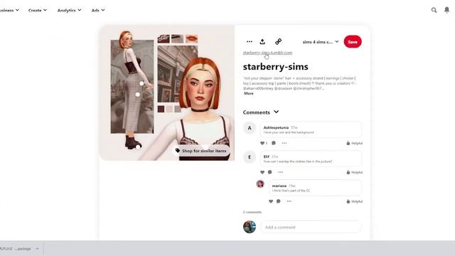How To Download CC On Pinterest || The Sims 4 смотреть онлайн