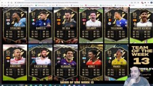 Totw 13 prediction. Fifa 22