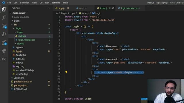 Building a Login Signup System in React with Local Storage