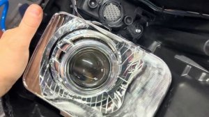 Hyundai Staria 2022 в 5 раз больше света!! Установка светодиодных линз в фары с галогенными лампами