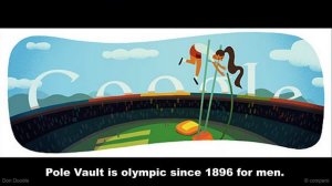 Olympics London 2012 - Pole Vault Google Doodle