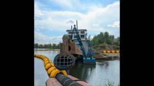 Земснаряд Ахтарец-2000. Гидроразмыв. Электрический