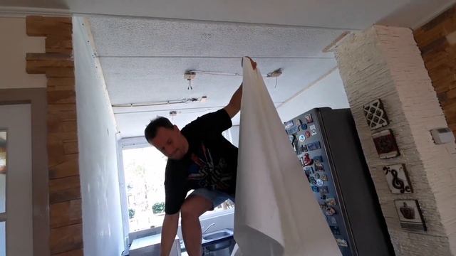Как сделать натяжной потолок. Быстро и хороший результат смотреть онлайн