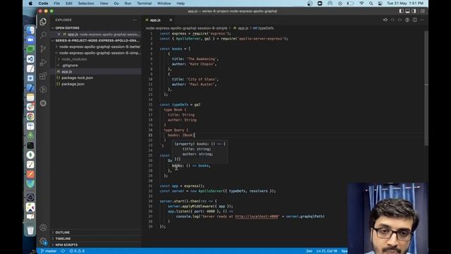 GraphQL Tutorial #6: GraphQL API with Apollo GraphQL смотреть онлайн