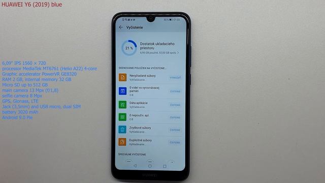 HUAWEI Y6 (2019) blue - UNBOXING & FIRST START!!! (web,youtube,game) смотреть онлайн