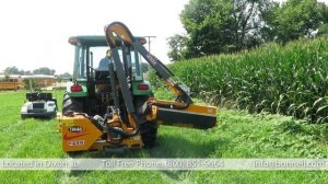 TM46 Ferri Boom Mower In Action