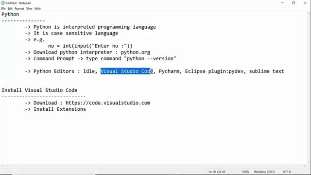 Part 1 Python Programming Basics