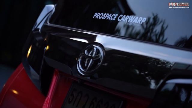 TOYOTA ALPHARD 30 MC Glossy Red Metallic Pearl Glitter Sticker Car Wrap BY ProspaceCarwrap смотреть онлайн