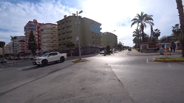 ?? ALANYA Прогулка по Махмутлару Алания февраль 2021  Mahmutlar